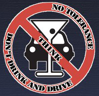 No Tolerance Think Don't Drink and Drive